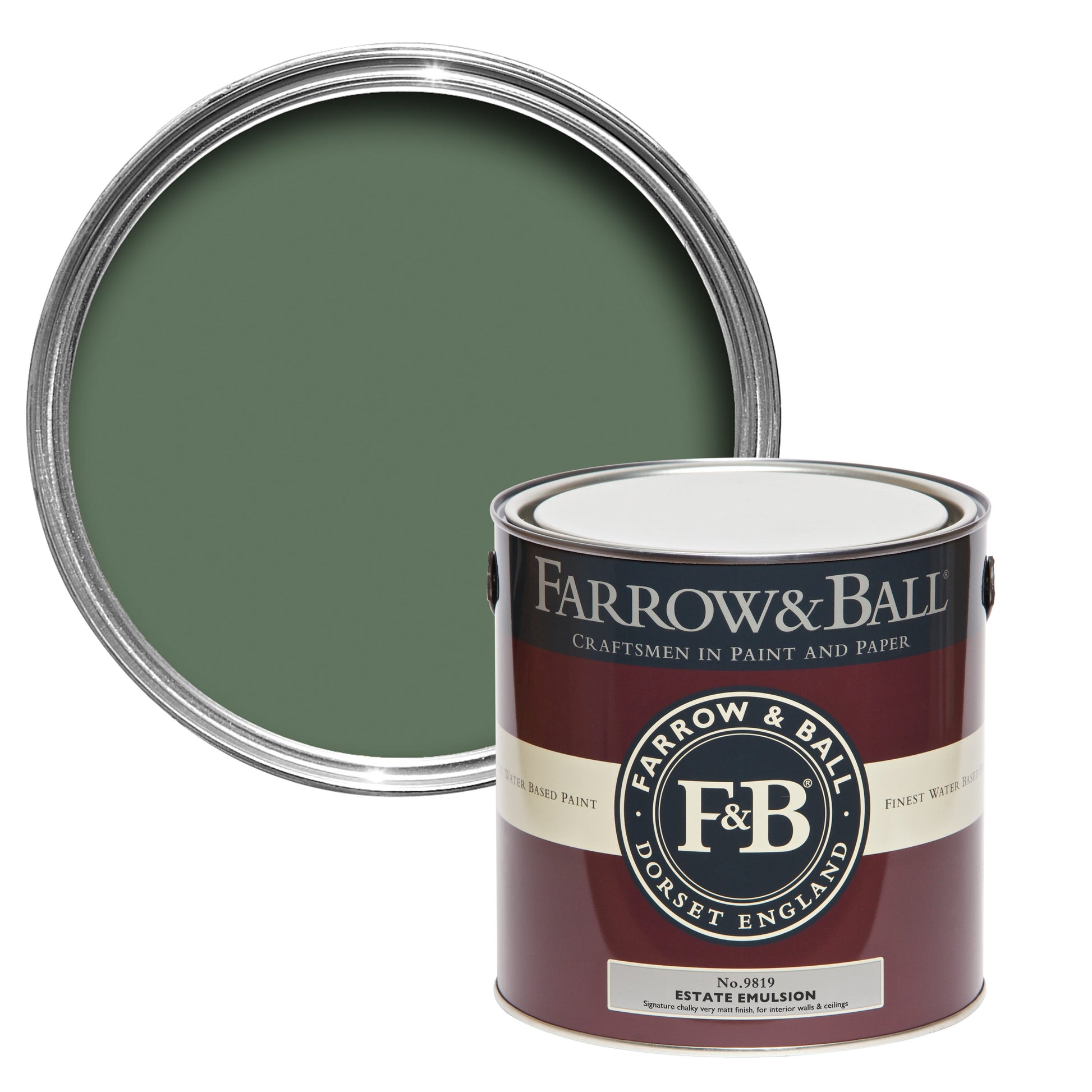 Farrow & Ball Dyrehaven No. 9819 - Modern Eggshell 2.5L