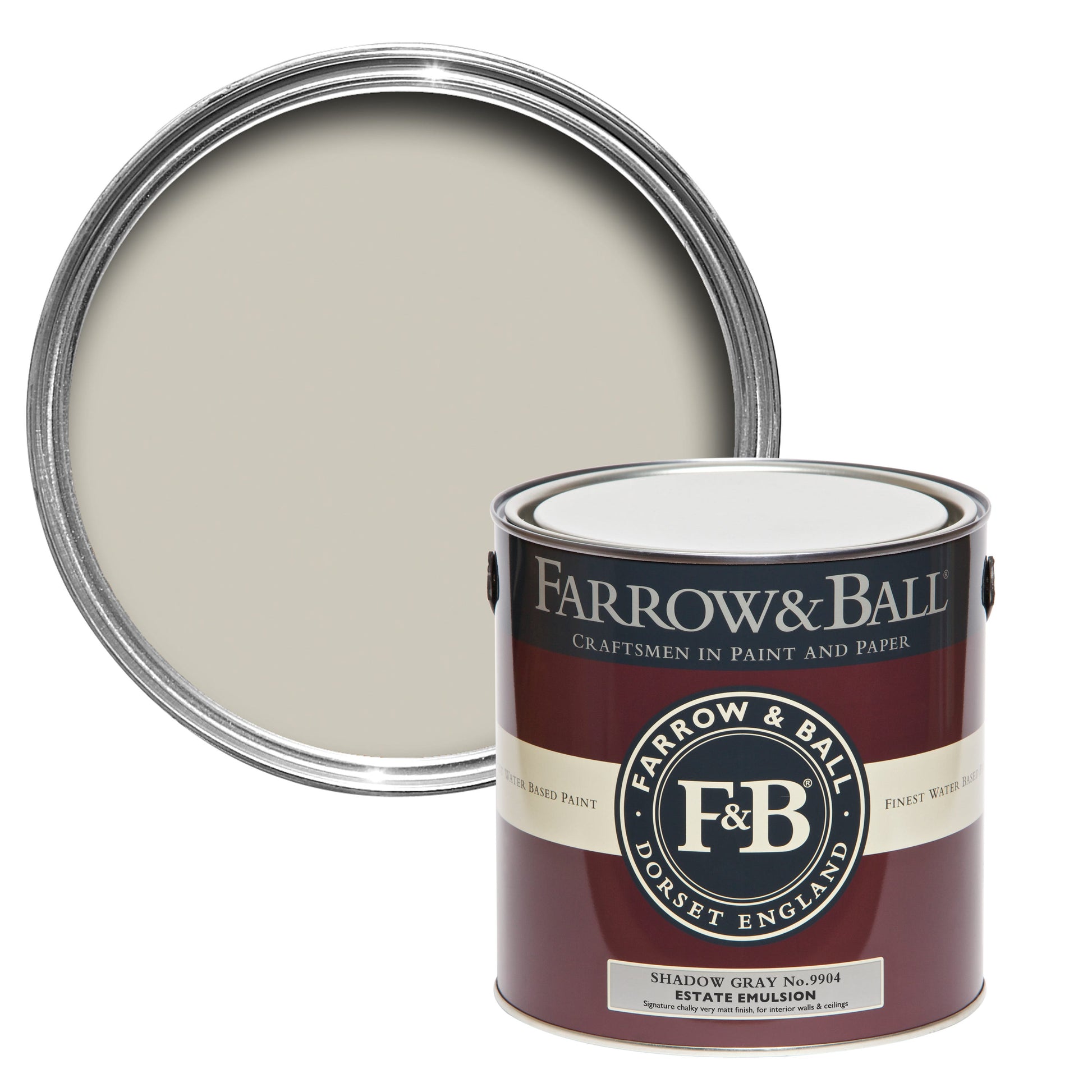Farrow & Ball Shadow Gray No. 9904 - Modern Eggshell 750ml