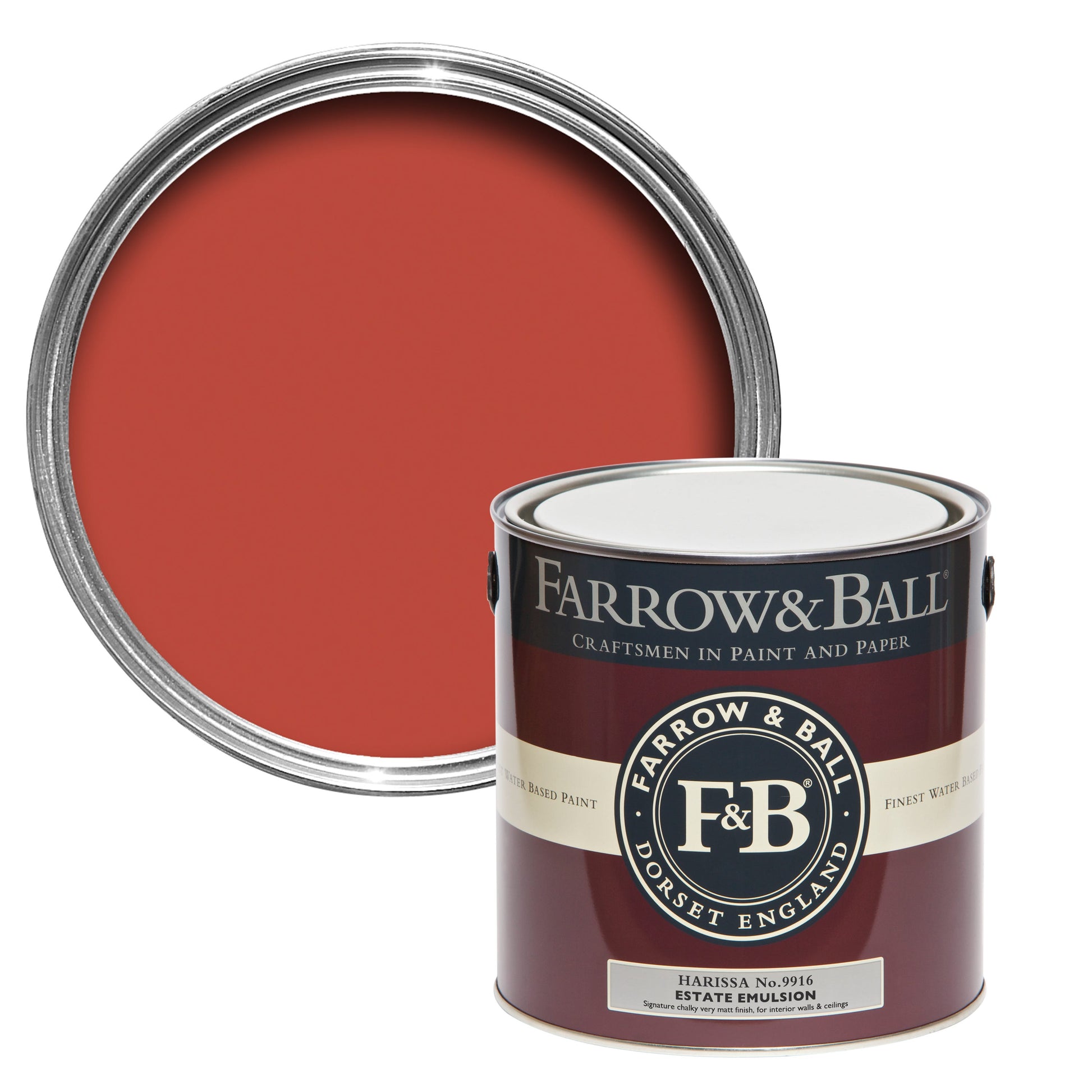 Farrow & Ball Harissa No. 9916 - Estate Eggshell 2.5L