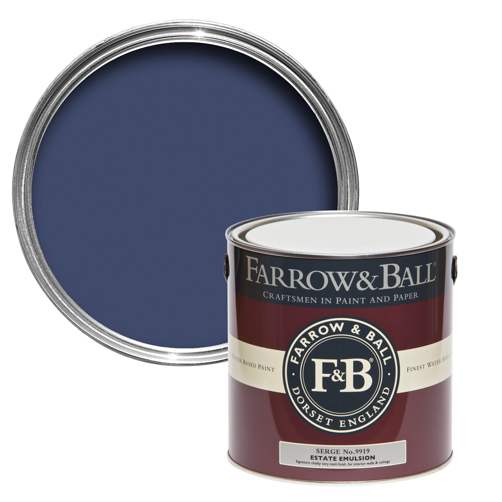 Farrow & Ball Serge No. 9919 - Estate Emulsion 2.5L