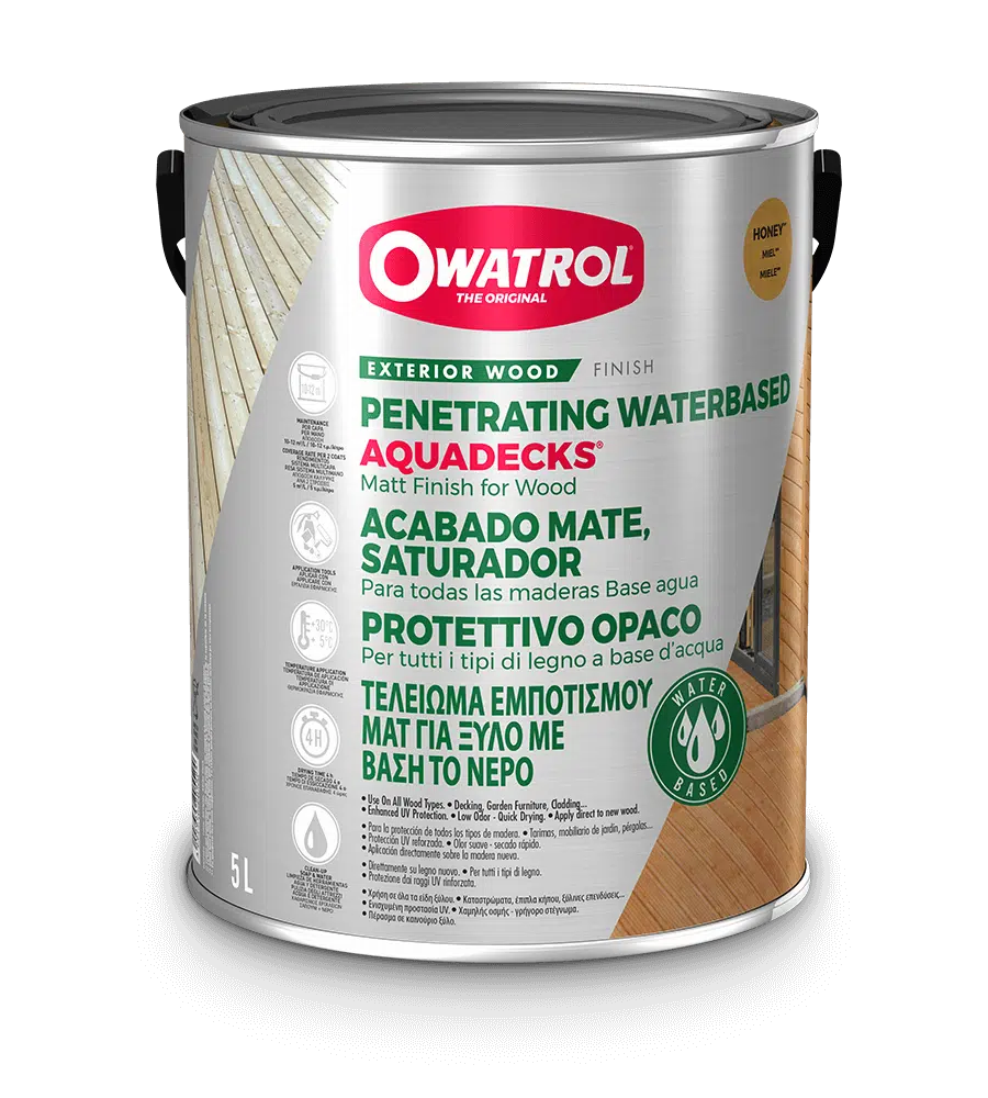 Bespoke Decor Owatrol Aquadecks 1L Teak/Teck paint