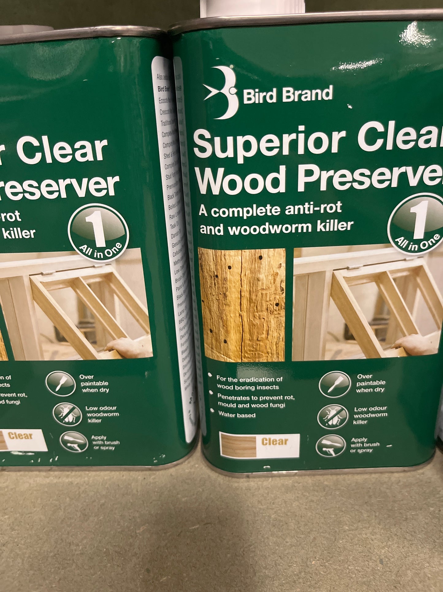 Superior clear wood preserver 1L