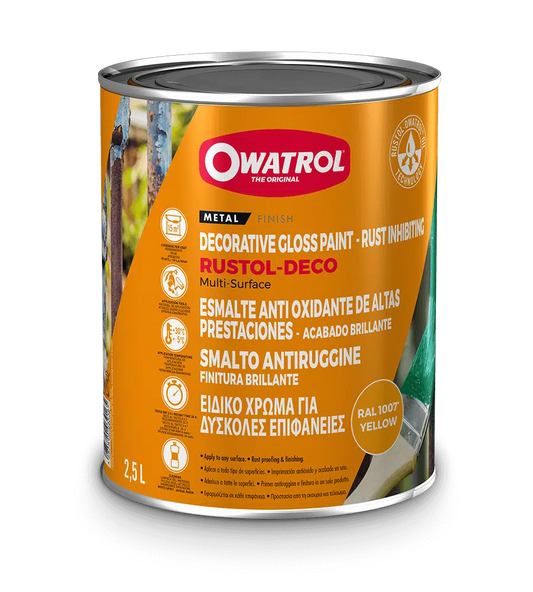 Bespoke Decor Owatrol Deco 0.75ml Black RAL 9005 paint