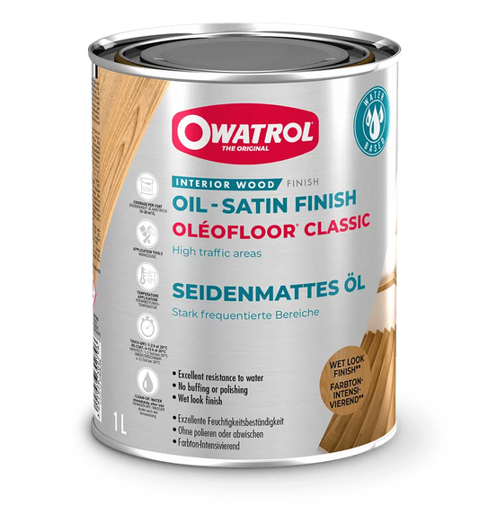 Bespoke Decor Owatrol OleoFloor Natural Antique White 1L paint