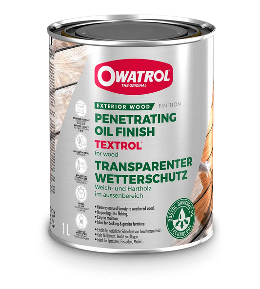 Owatrol Owatrol Textrol Wood Oil 5L Golden Oak paint