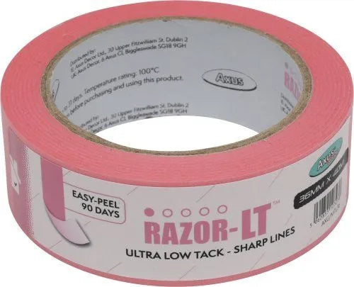 Axus Decor Razor-LT Ultra Low Tack Tape