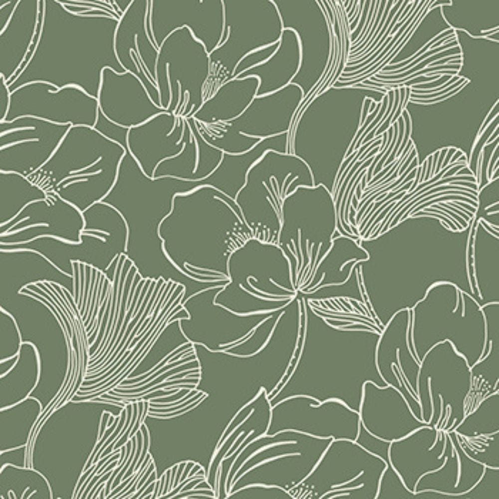 Farrow & Ball Helleborus - Wallpaper 210 x 270 mm