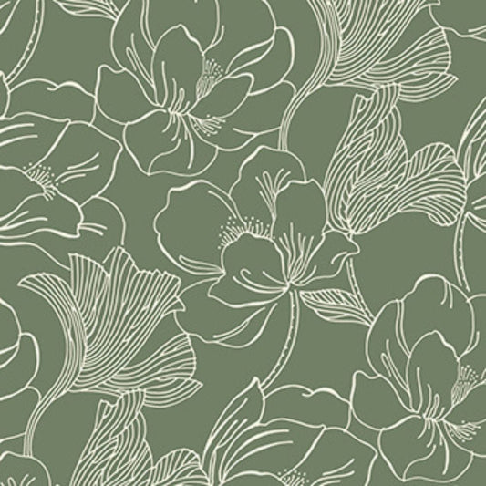 Farrow & Ball Helleborus - Wallpaper 210 x 270 mm