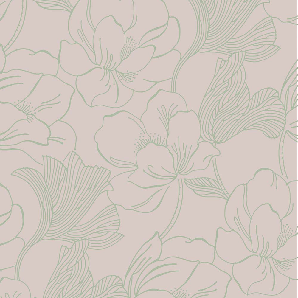 Farrow & Ball Helleborus - Wallpaper 210 x 270 mm