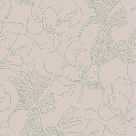 Farrow & Ball Helleborus - Wallpaper 210 x 270 mm