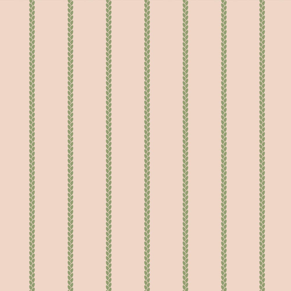 Farrow & Ball Petal Stripe - Wallpaper 210 x 270 mm