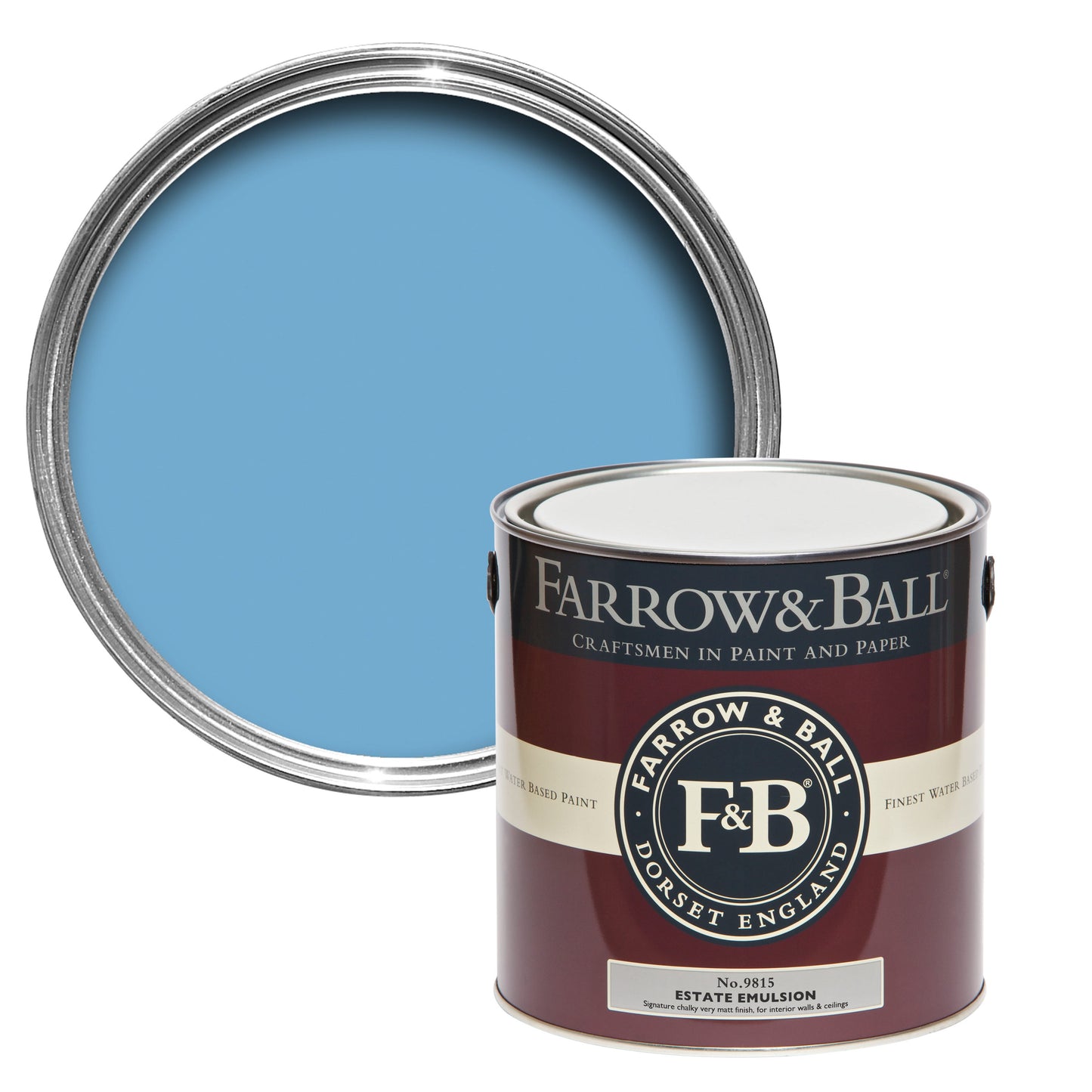 Bespoke Decor 5L Estate Eggshell Bay Area Blue No.9815 paint